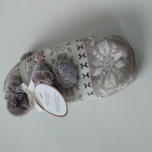 Denver Hayes Gray and Pink Women Slippers